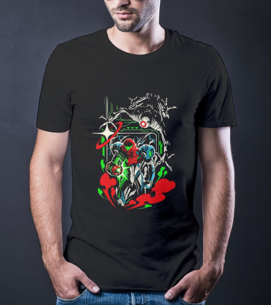 Samus Aran Metroid Your Back Adventure T-Shirt