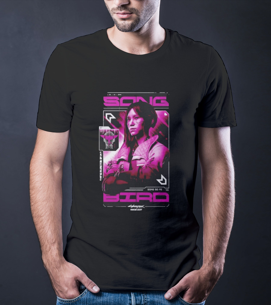 Songbird Song So Mi Cyberpunk 2077 Phantom Liberty T-Shirt