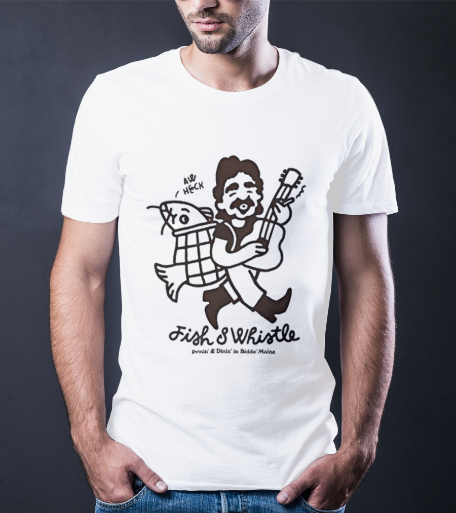 Fish And Whistle Pickin' And A Fishin' In Hickory Woods T-Shirt