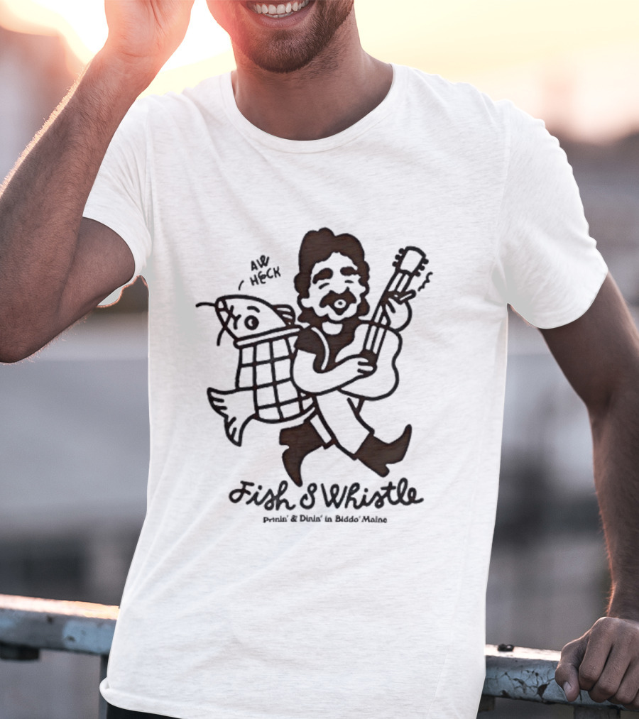 Fish And Whistle Pickin' And A Fishin' In Hickory Woods T-Shirt