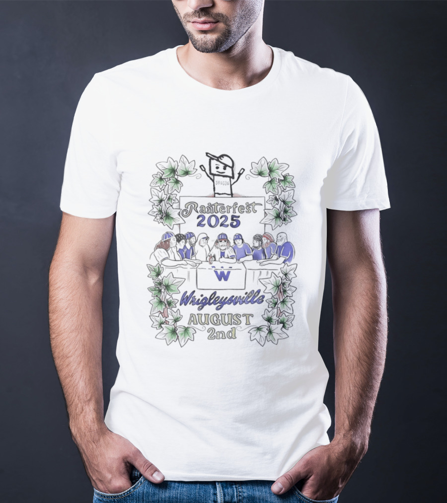 Ranterfest 2025 Wrigleyville August 2nd Gathering Celebration T-Shirt