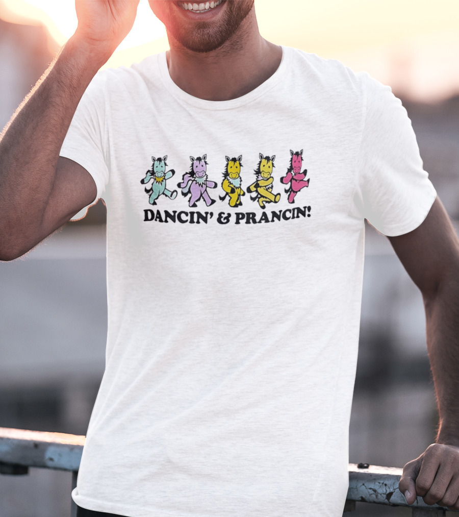 Dancin' And Prancin' 2024 Grateful Dead Wisconsin State Fair T-Shirt