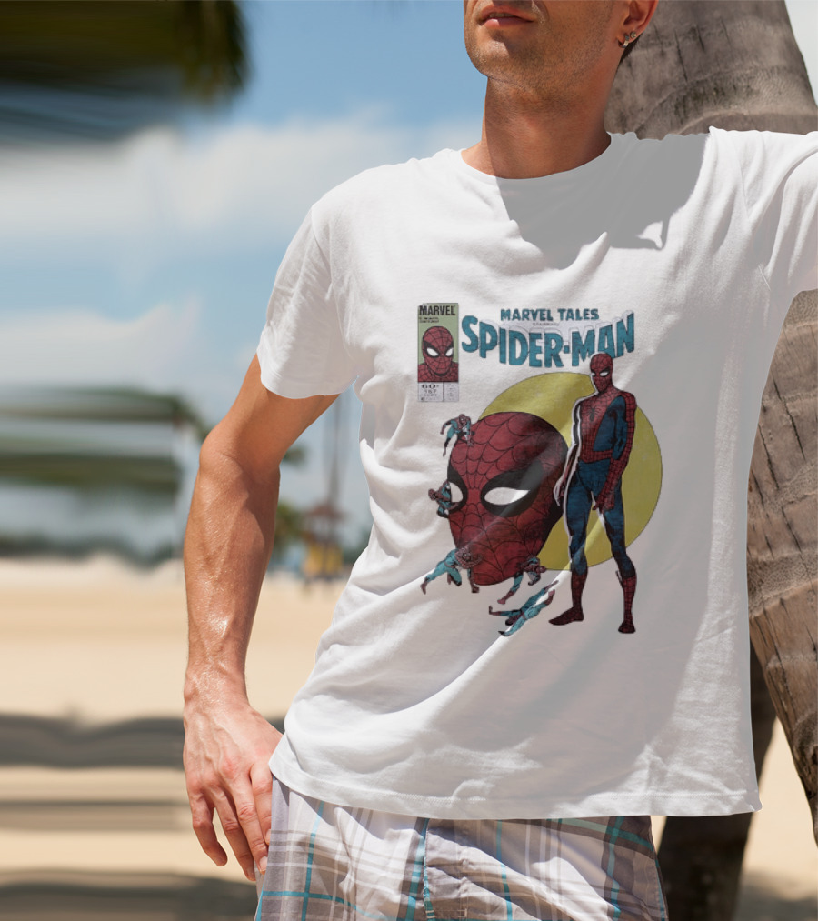 Marvel Tales Starring Spider Man Comic Cover Iconic Vintage Style 60 Cent Issue T-Shirt