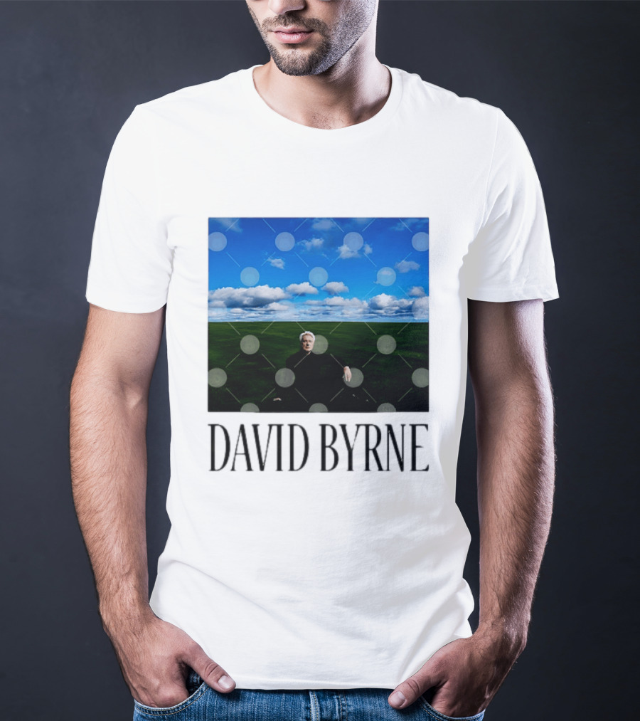 David Byrne Musician Scenic Landscape T-Shirt