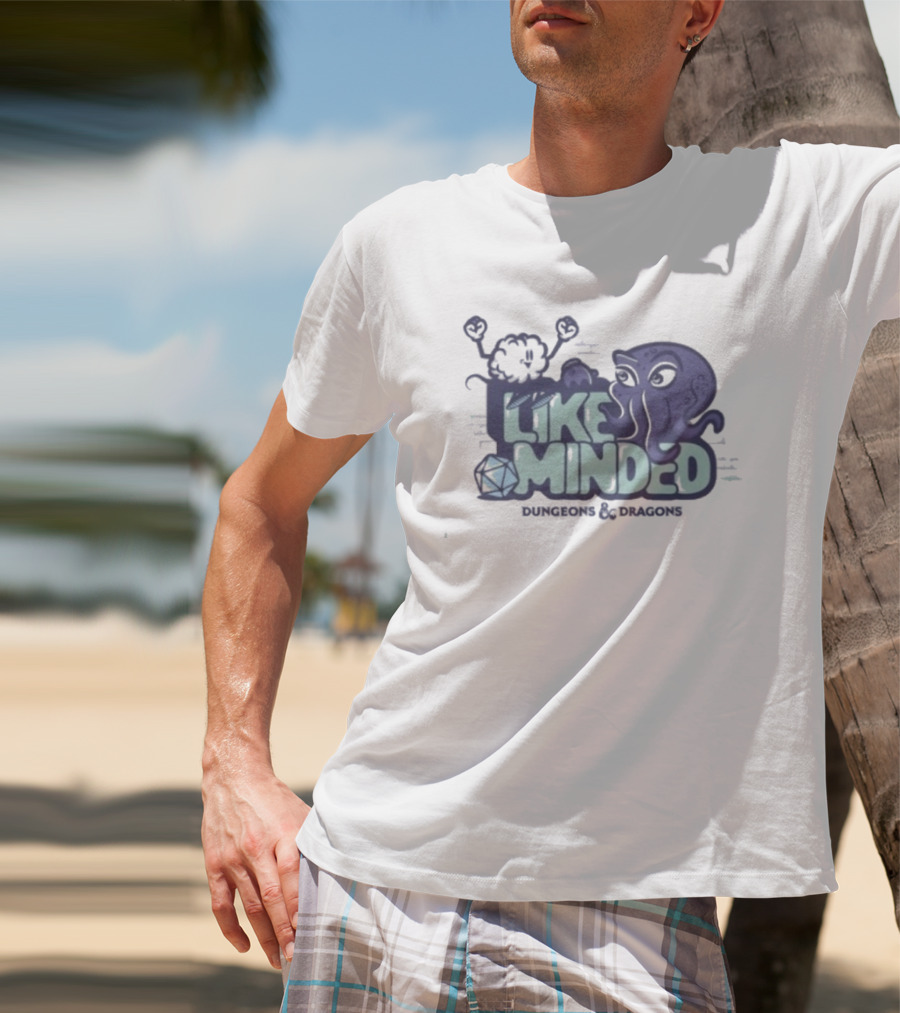 Dungeons & Dragons Like Minded Mind Flayer Octopus T-Shirt