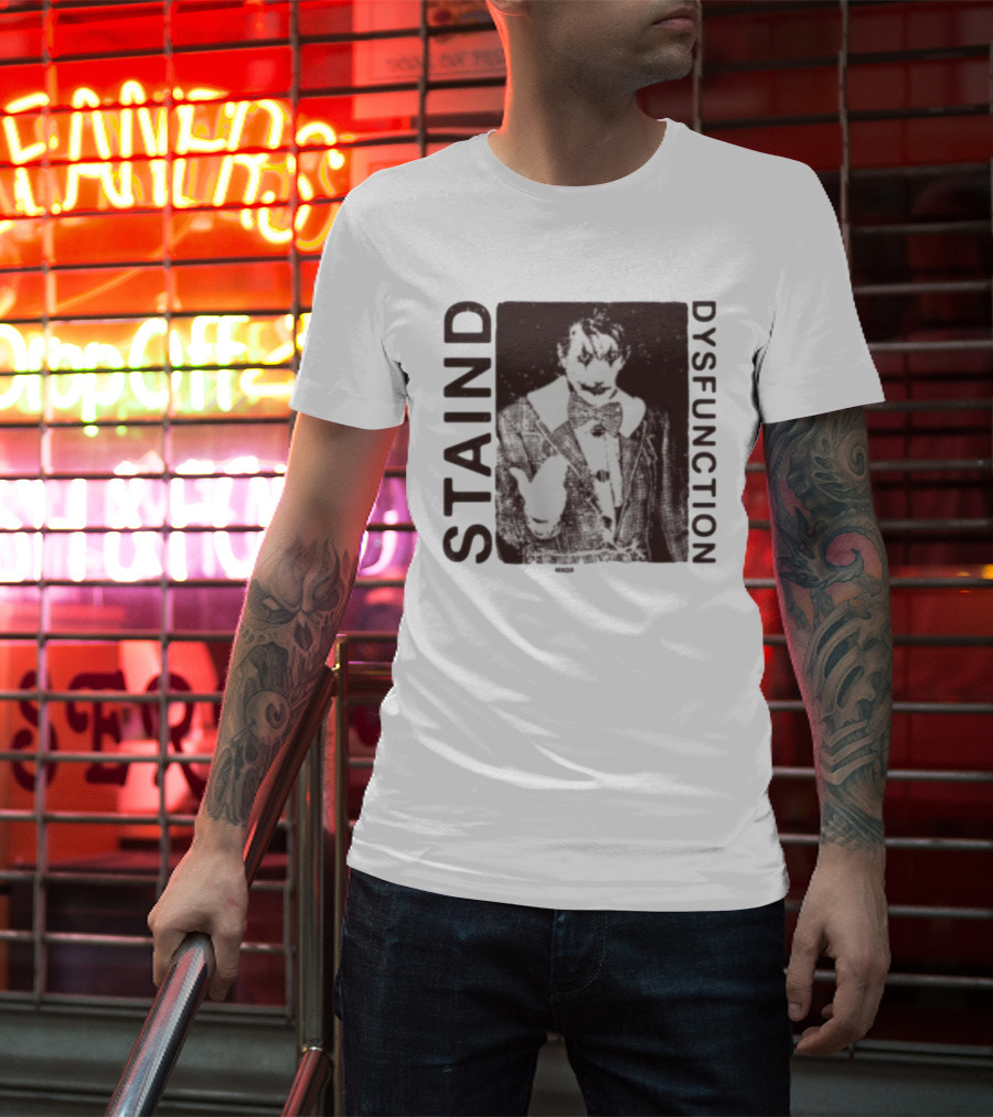 Staind Dysfunction Limited Edition Vintage Clown T-Shirt