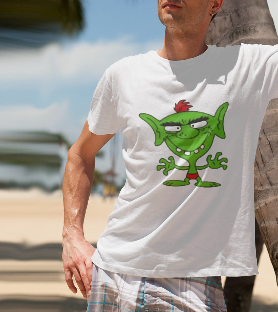 Green Goblin On Baby Yoda T-Shirt