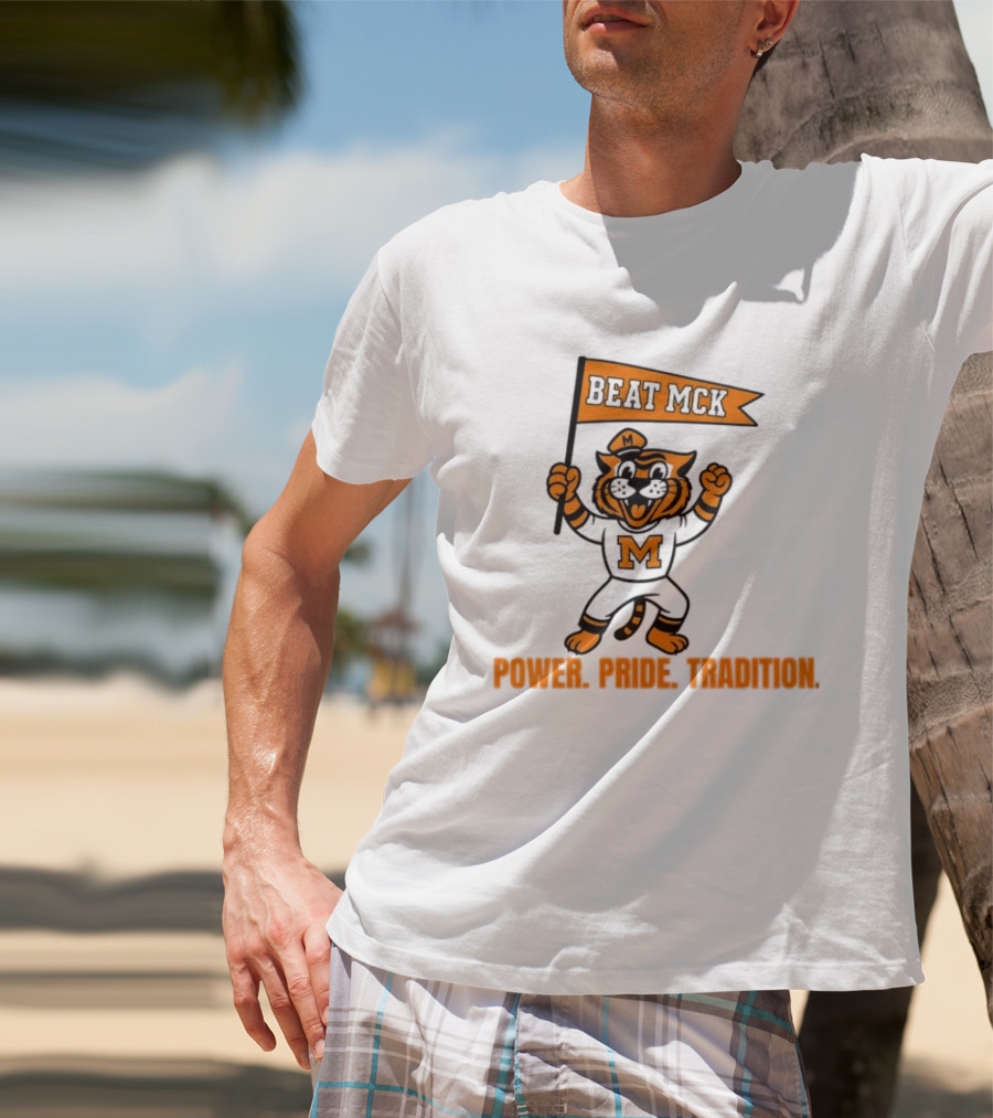 Beat McK Massillon Tigers Football Power Pride Tradition T-Shirt