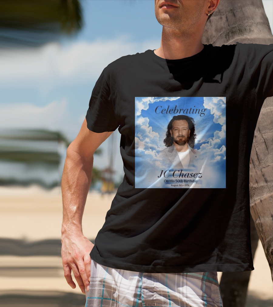 Celebrating JC Chasez On His 50th Birthday August 8th 1976 T-Shirt