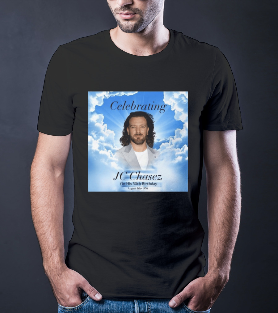 Celebrating JC Chasez On His 50th Birthday August 8th 1976 T-Shirt