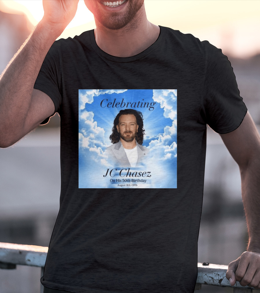 Celebrating JC Chasez On His 50th Birthday August 8th 1976 T-Shirt