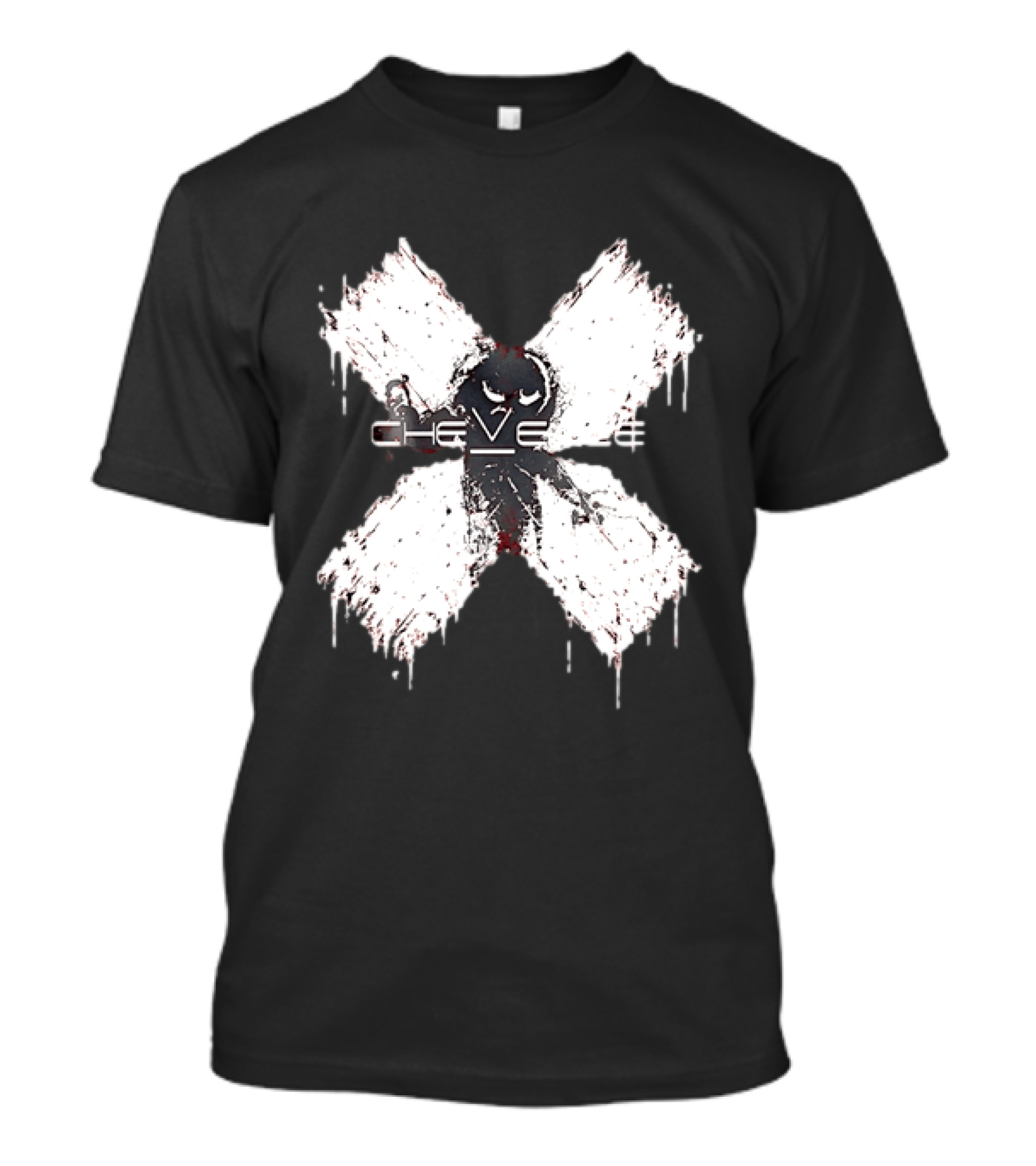 Chevelle Band Alternative Metal Hard Rock Distressed X T-Shirt
