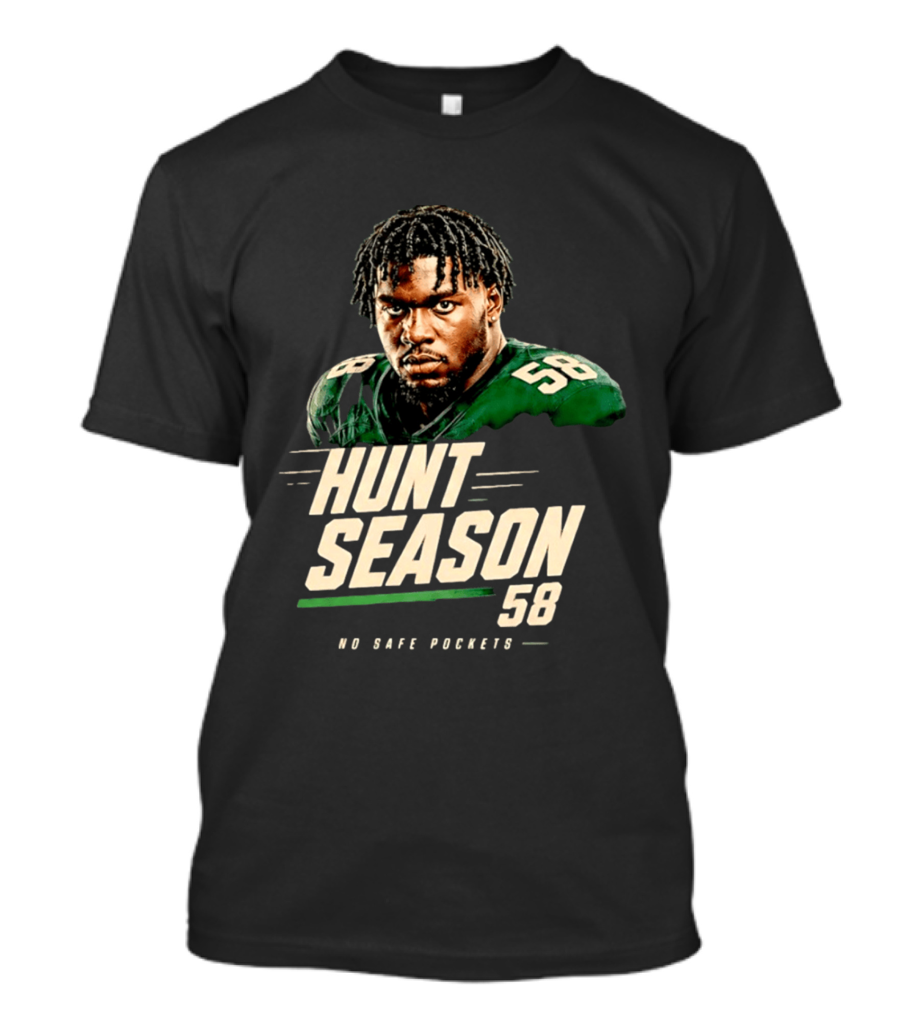 Nolan Smith Hunt Season 58 No Safe Pockets Philadelphia Eagles T-Shirt