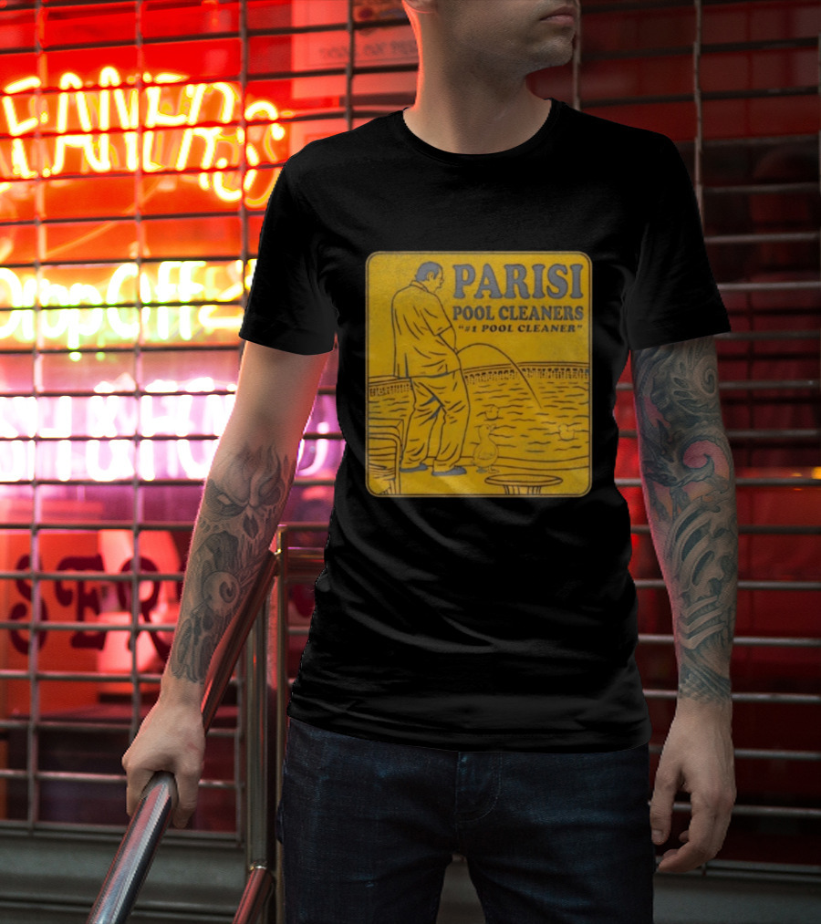 Parisi Pool Cleaners "#1 Pool Cleaner" Vintage Humorous T-Shirt