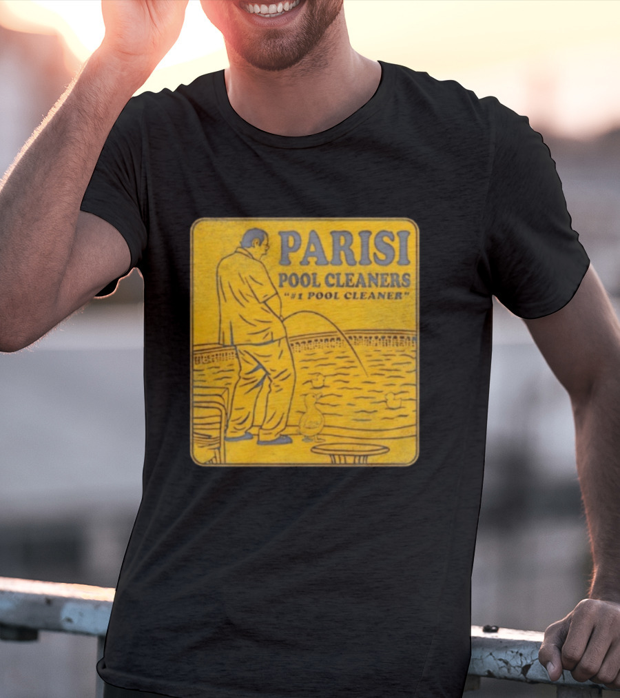 Parisi Pool Cleaners "#1 Pool Cleaner" Vintage Humorous T-Shirt