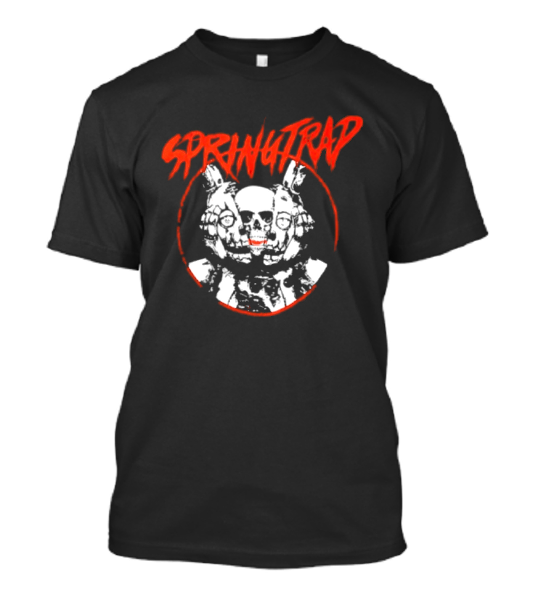 Five Nights At Freddy's Springtrap Horror Character Fan T-Shirt
