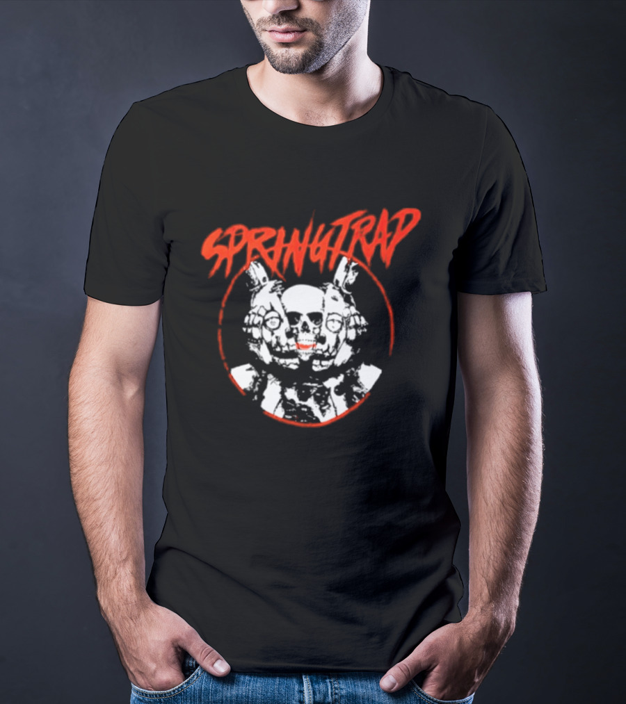 Five Nights At Freddy's Springtrap Horror Character Fan T-Shirt