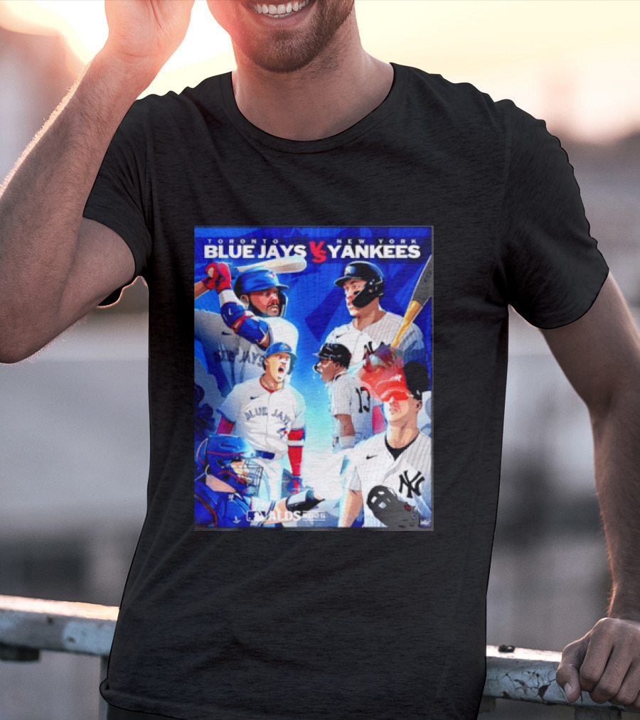 Toronto Blue Jays Vs New York Yankees ALDS 2025 MLB Showdown T-Shirt