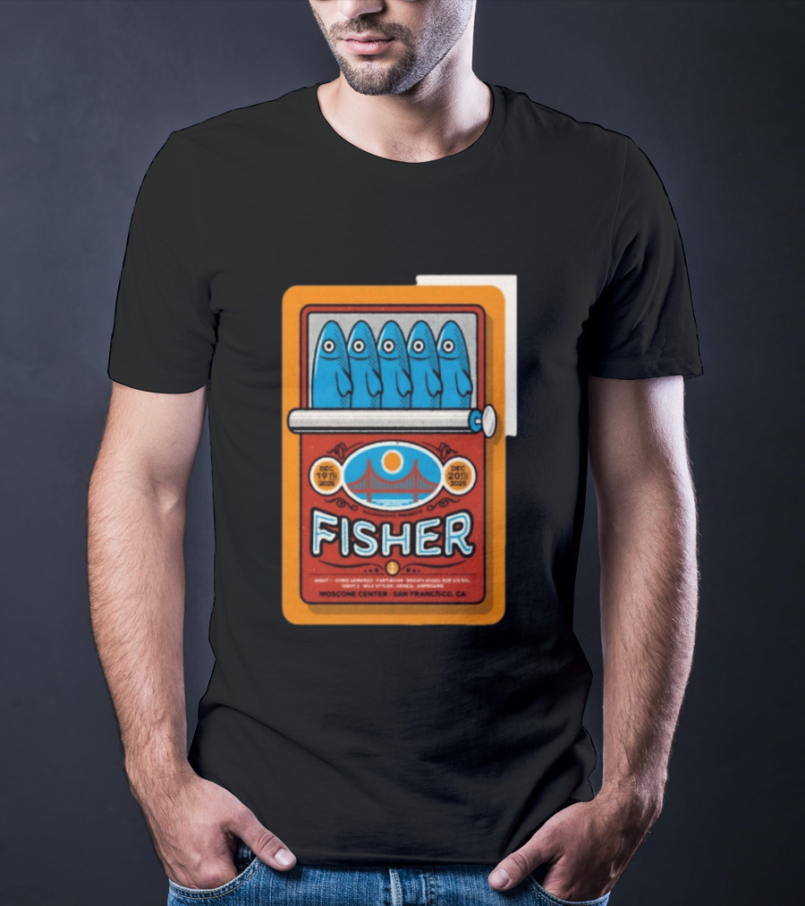 Fisher Moscone Center San Francisco December 19 20 2025 Vintage Pop T-Shirt