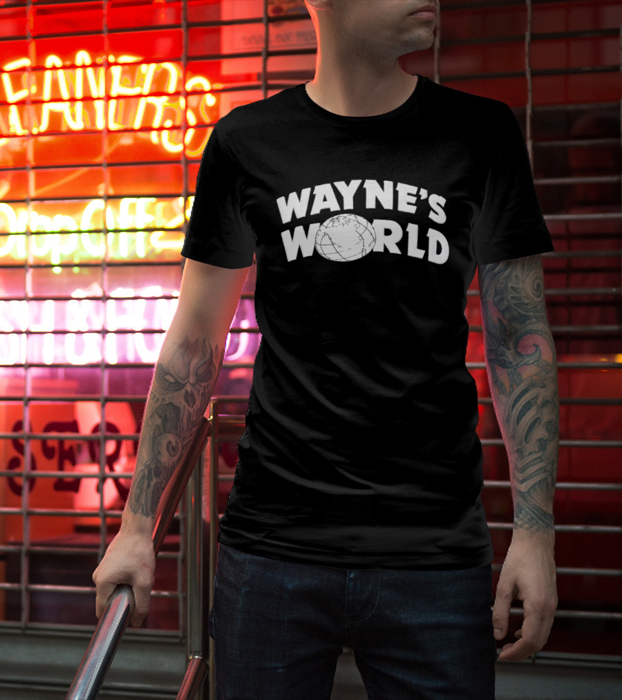 Wayne's World 90s Comedy Classic Film Merchandise T-Shirt