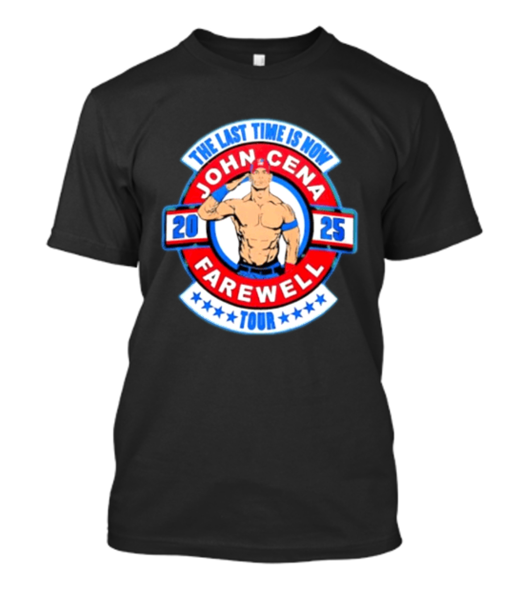 WWE John Cena 2025 Farewell Tour The Last Time Is Now T-Shirt