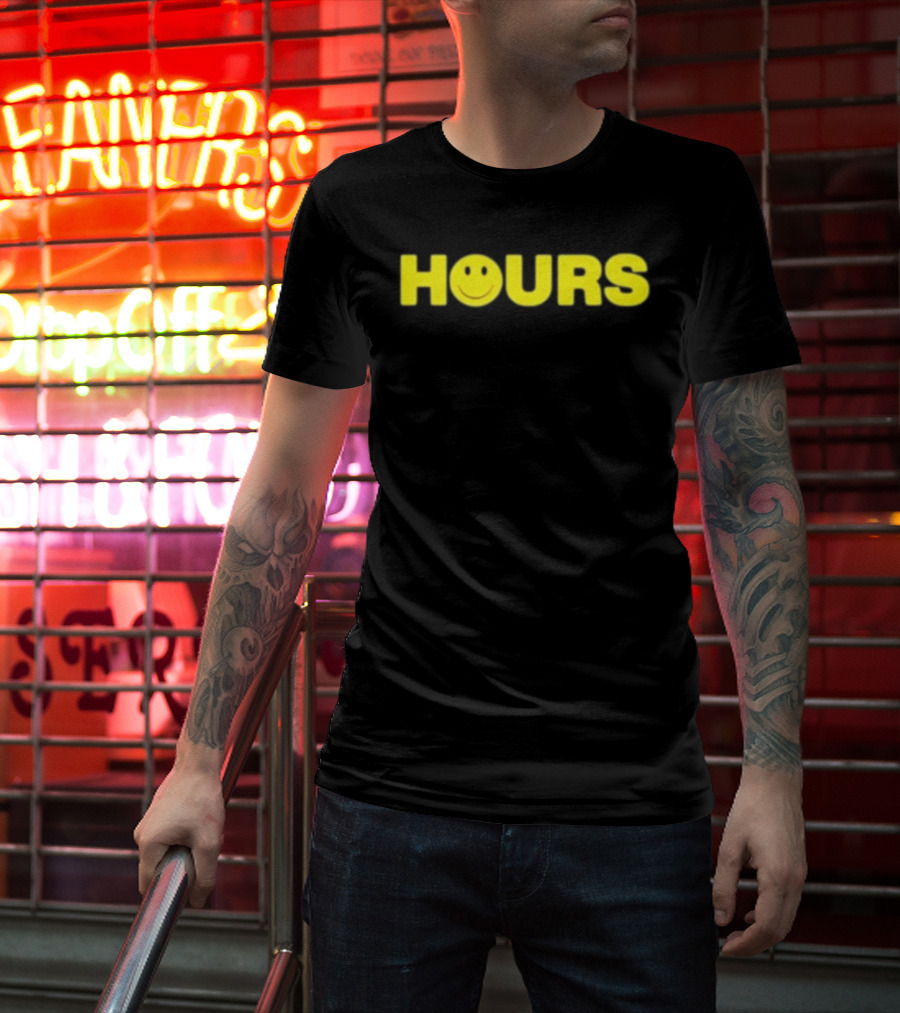 Original Ki Slash Ki 5 Hour 2025 Yellow Smiley Hours T-Shirt
