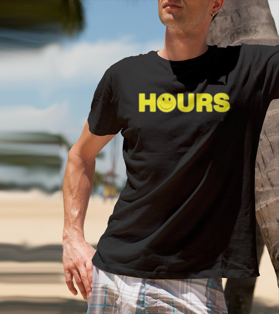 Original Ki Slash Ki 5 Hour 2025 Yellow Smiley Hours T-Shirt