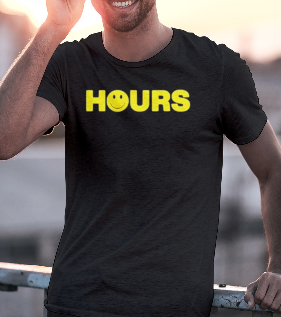 Original Ki Slash Ki 5 Hour 2025 Yellow Smiley Hours T-Shirt