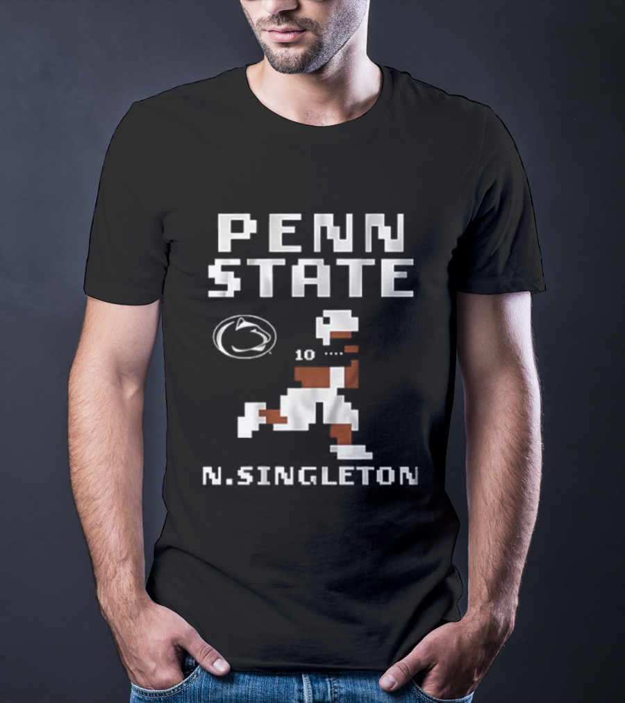 Penn State Football N. Singleton Baller Video Games T-Shirt