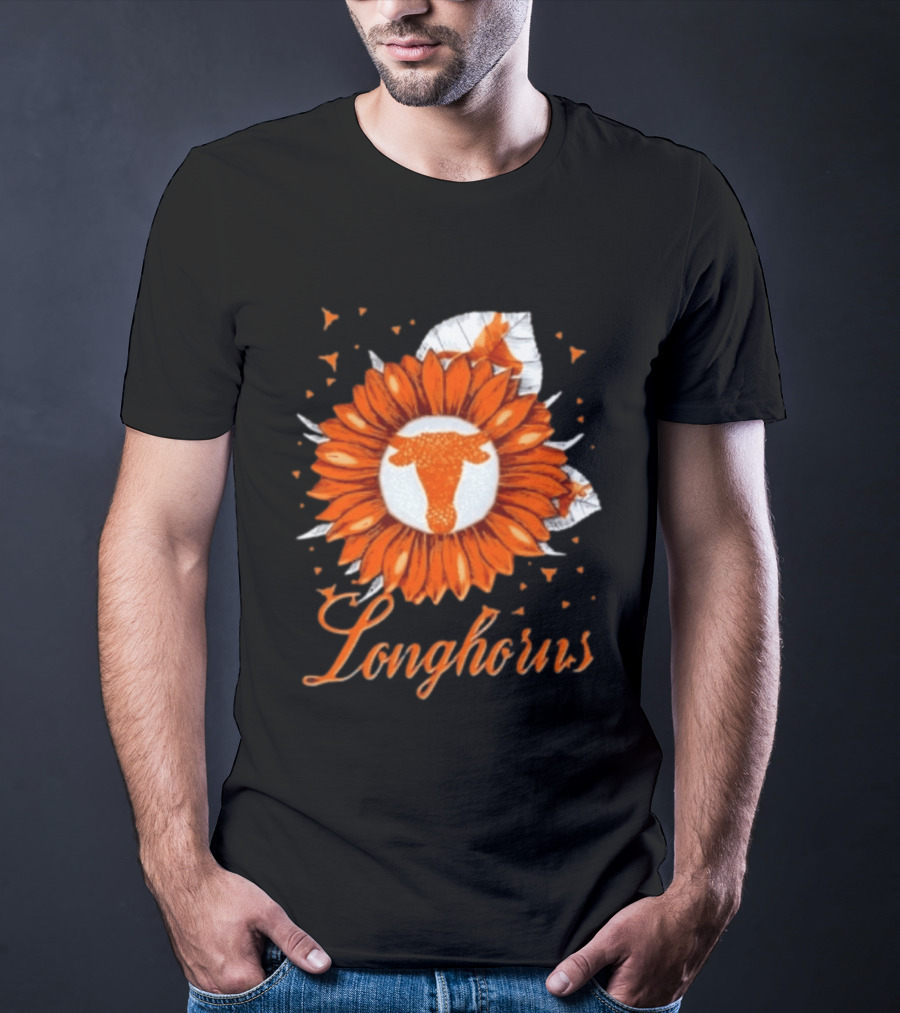Sunflower Texas Longhorns Football Longhorns T-Shirt
