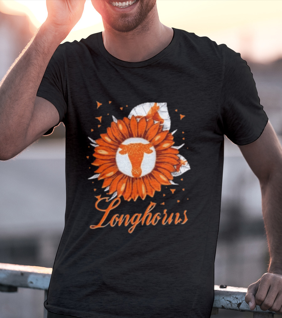 Sunflower Texas Longhorns Football Longhorns T-Shirt