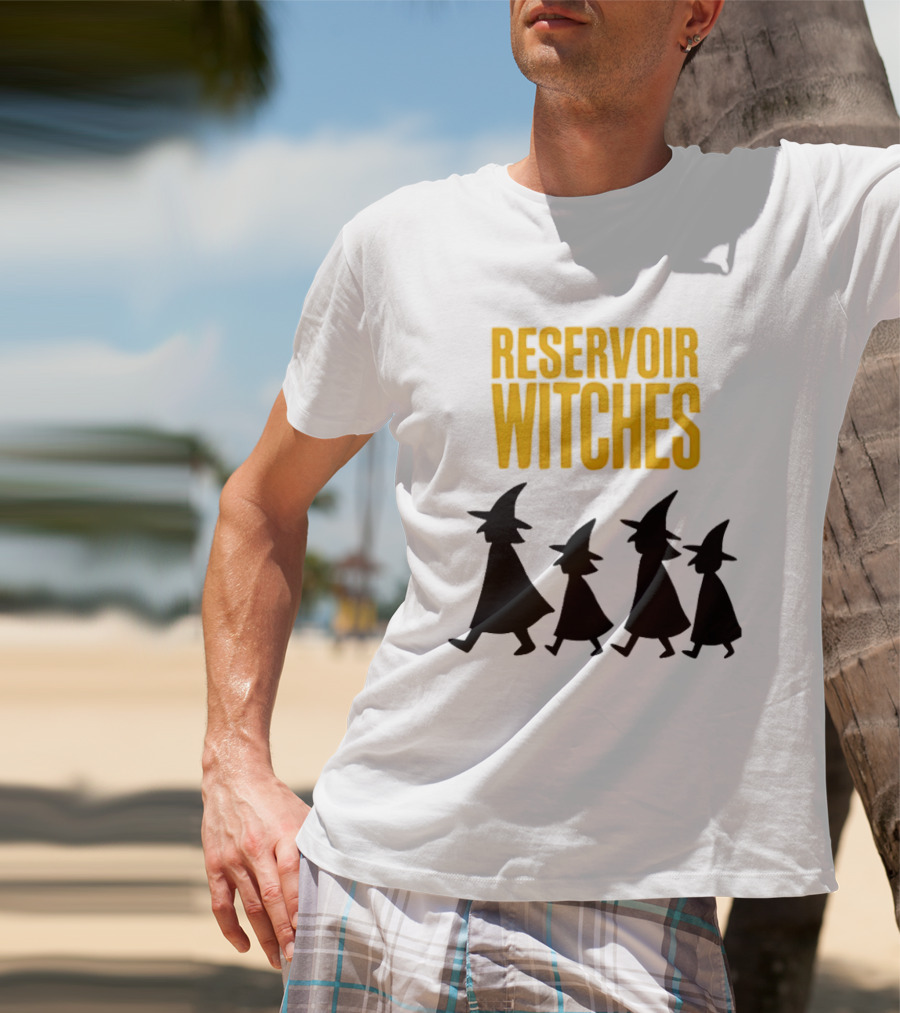 Reservoir Witches Walking In Silhouette With Classic Halloween T-Shirt
