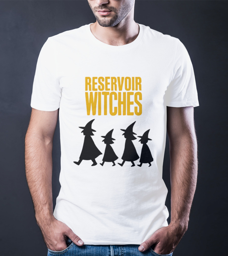 Reservoir Witches Walking In Silhouette With Classic Halloween T-Shirt