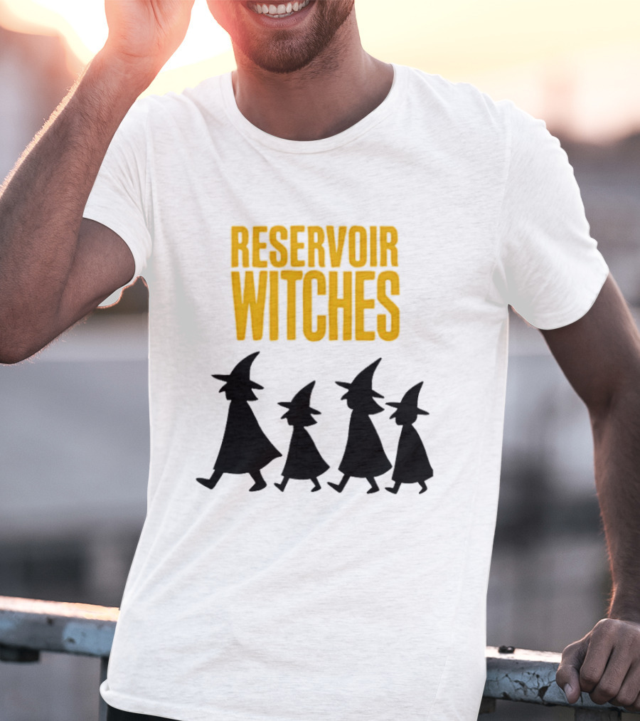 Reservoir Witches Walking In Silhouette With Classic Halloween T-Shirt