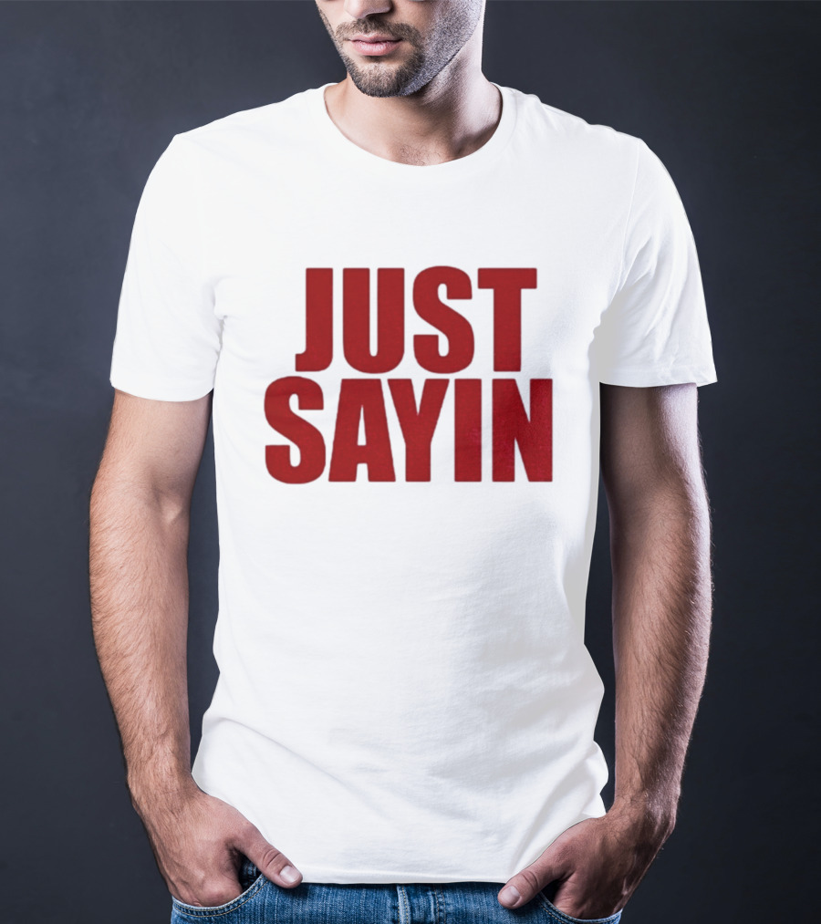 Ohio State Buckeyes Football 2025 Julian Sayin Just Sayin T-Shirt