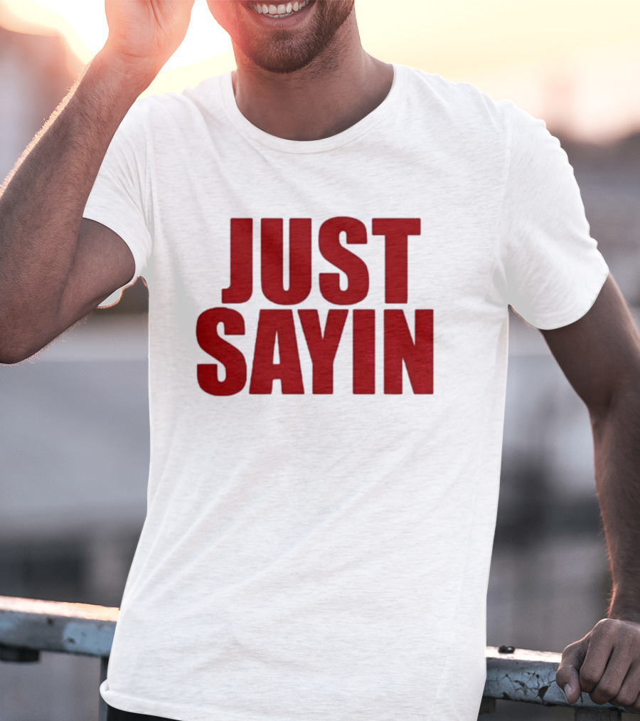 Ohio State Buckeyes Football 2025 Julian Sayin Just Sayin T-Shirt