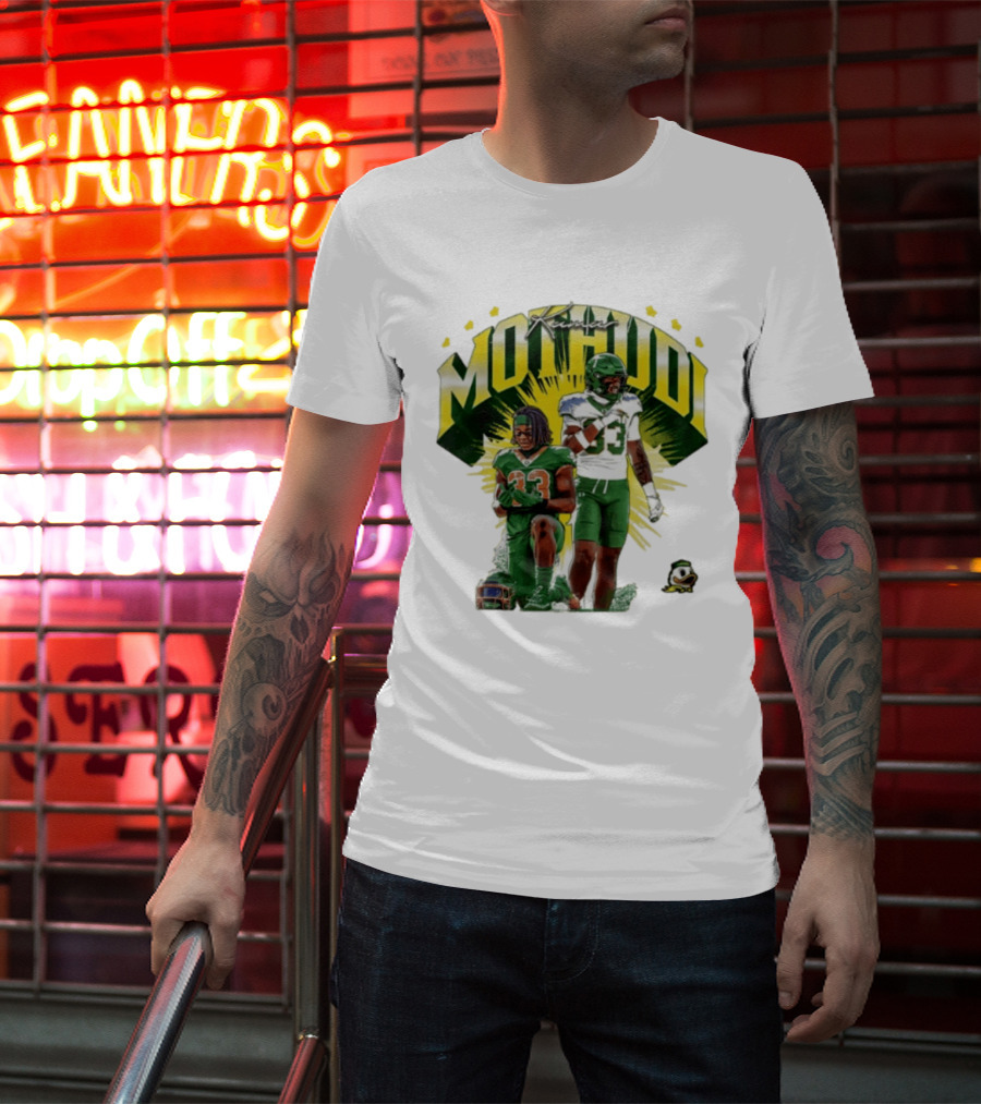Kamar Mothudi Oregon Ducks Linebacker 33 Football Player T-Shirt