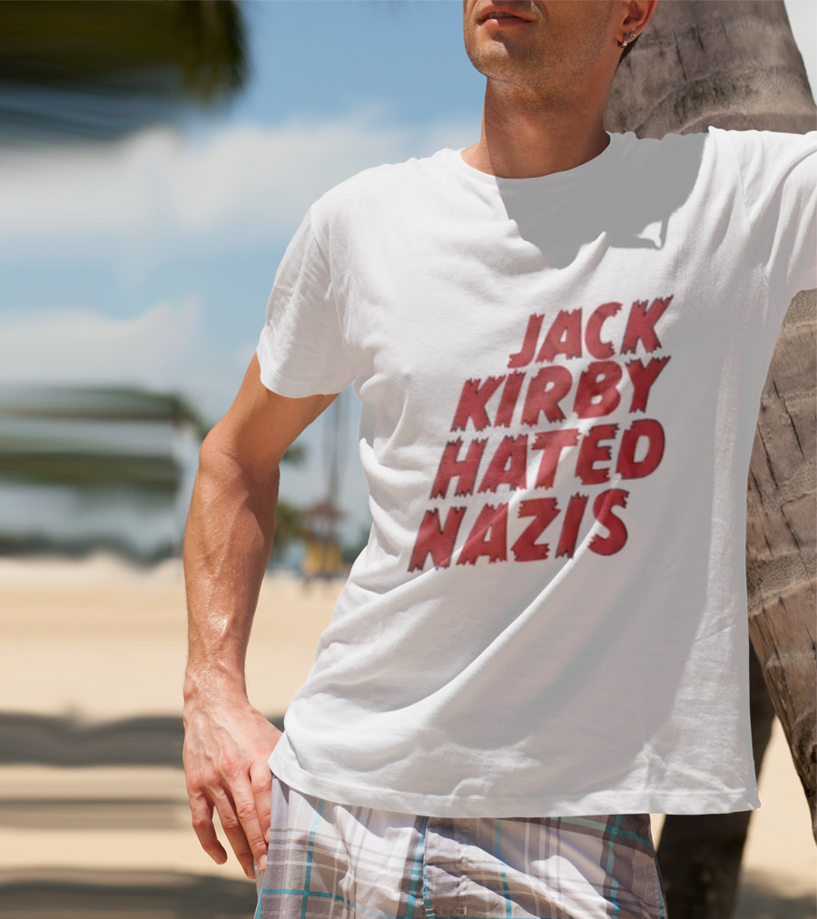Jack Kirby Hated Nazis Limited Edition T-Shirt