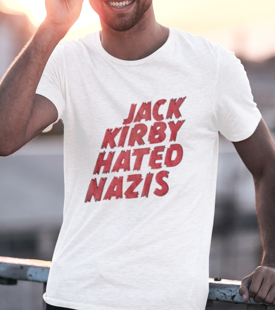Jack Kirby Hated Nazis Limited Edition T-Shirt