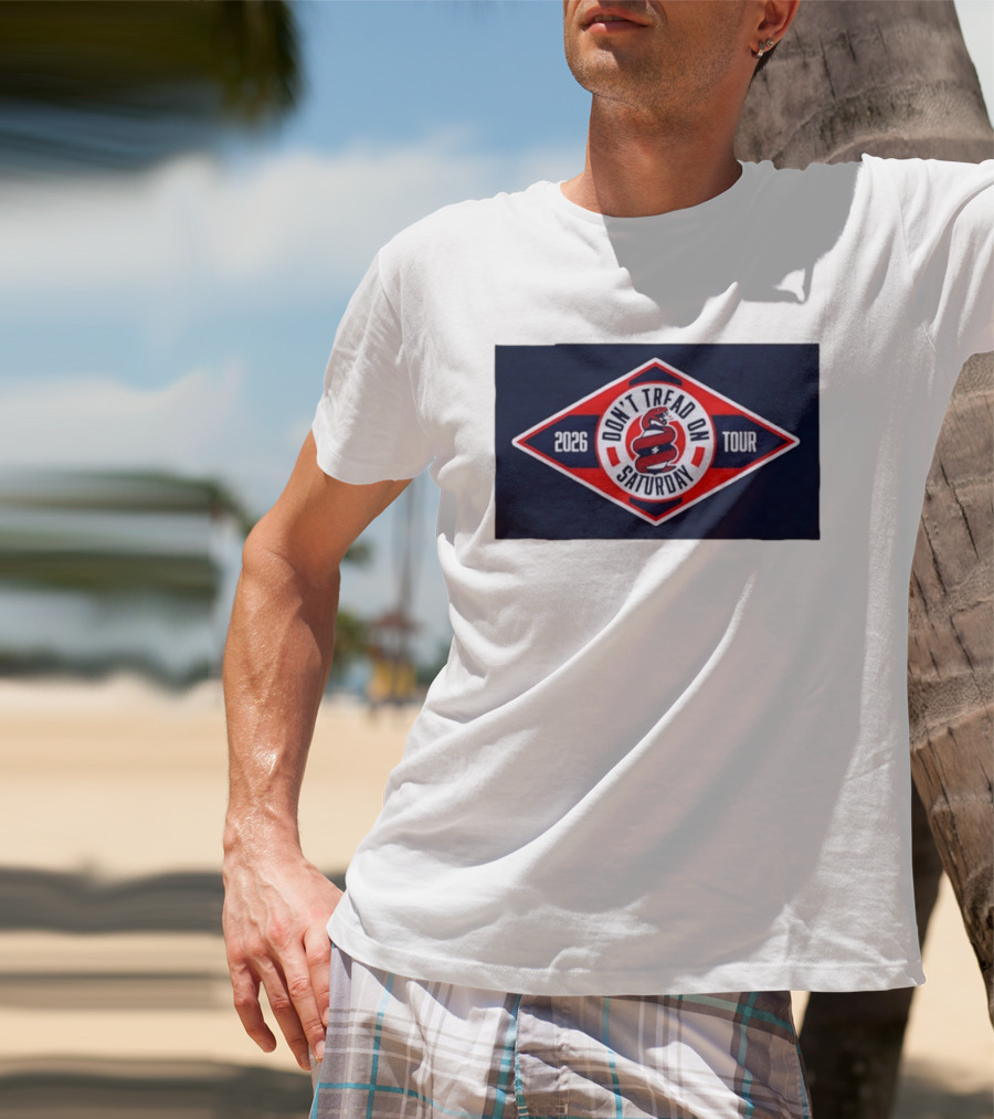 Don't Tread On Saturday 2026 Tour Snake Emblem College Football T-Shirt