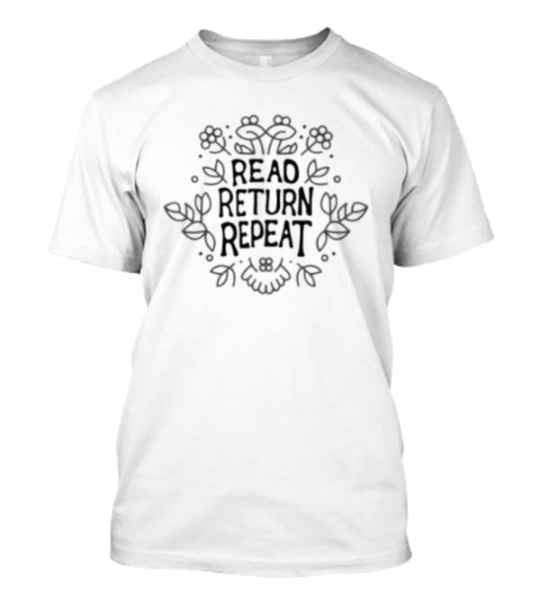 Marie Moreau Read Return Repeat Floral T-Shirt