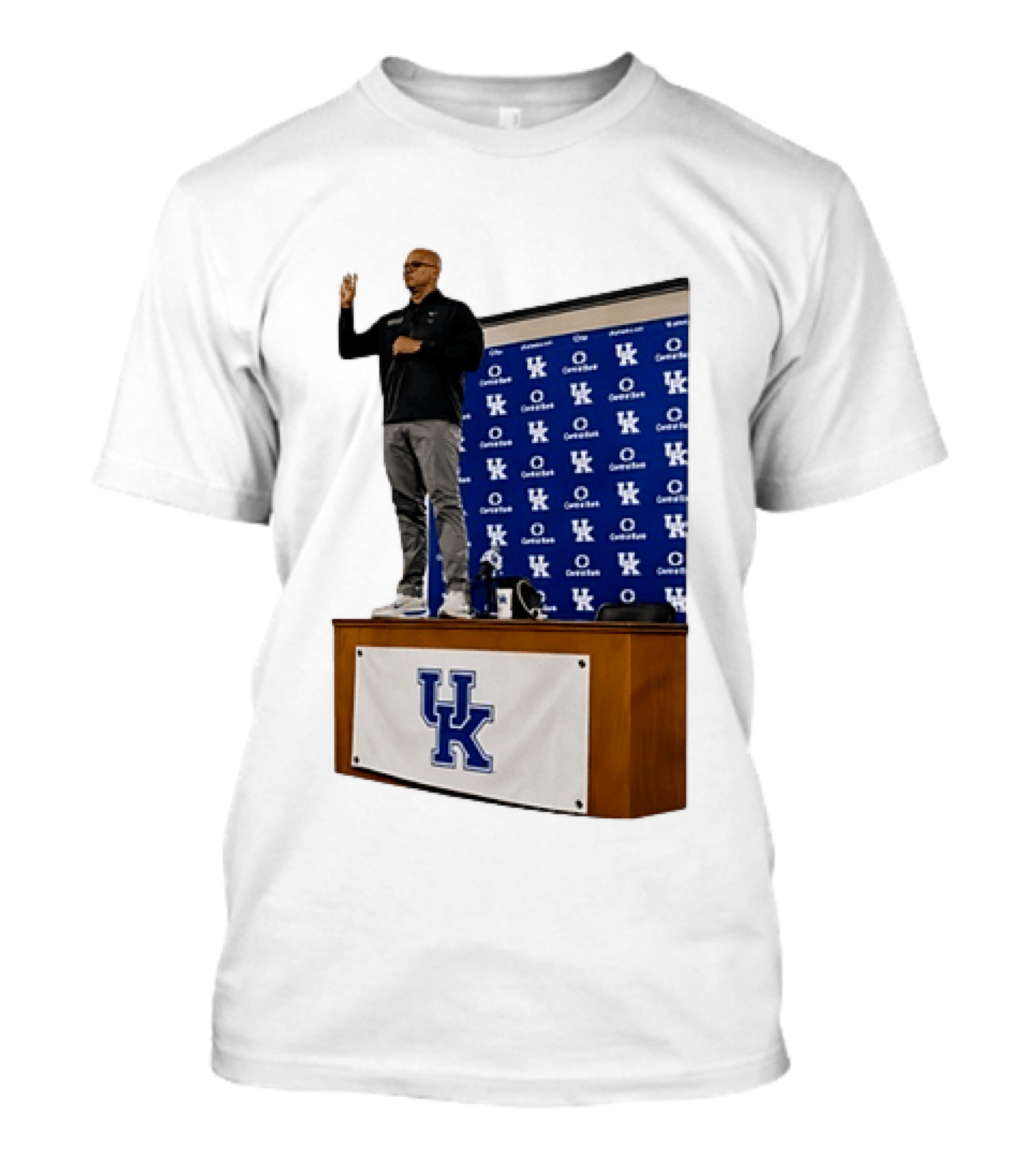 Mark Pope UK Wildcats Kentucky Basketball Coach Press Conference T-Shirt