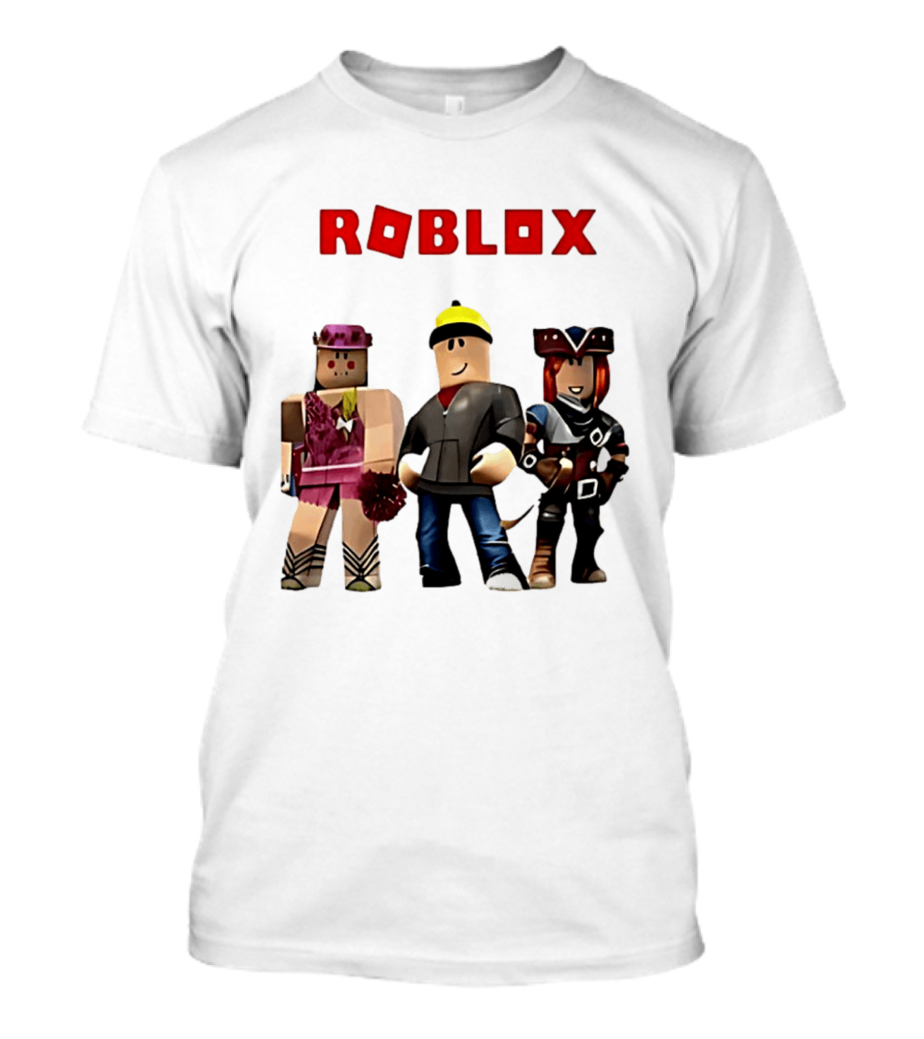 Roblox Cartoon Characters Game Adventure T-Shirt