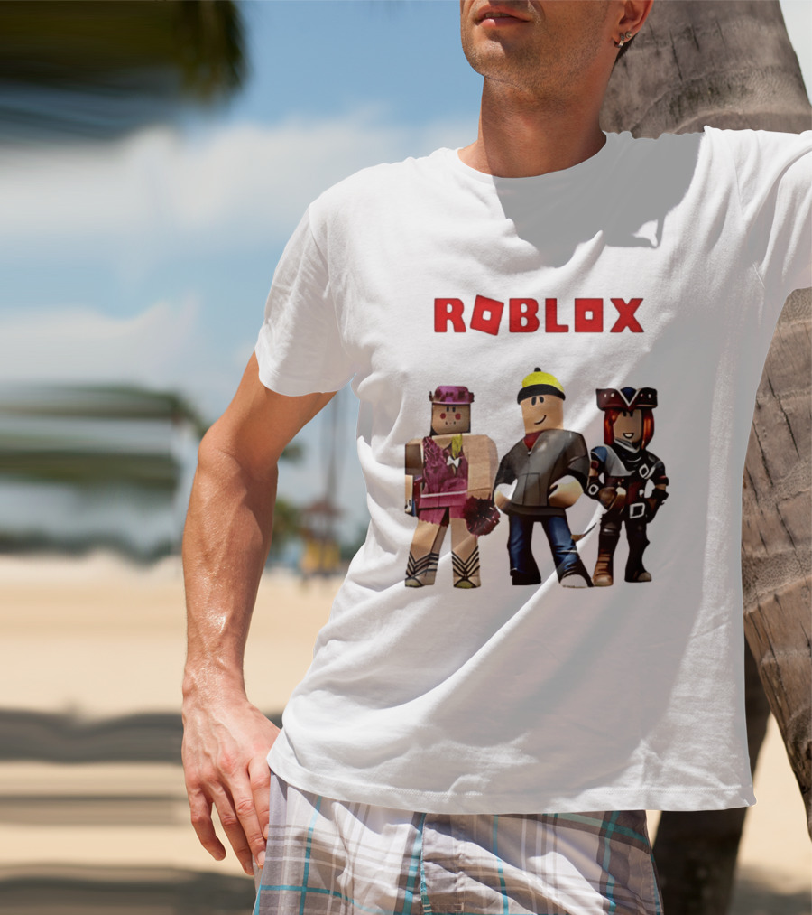 Roblox Cartoon Characters Game Adventure T-Shirt