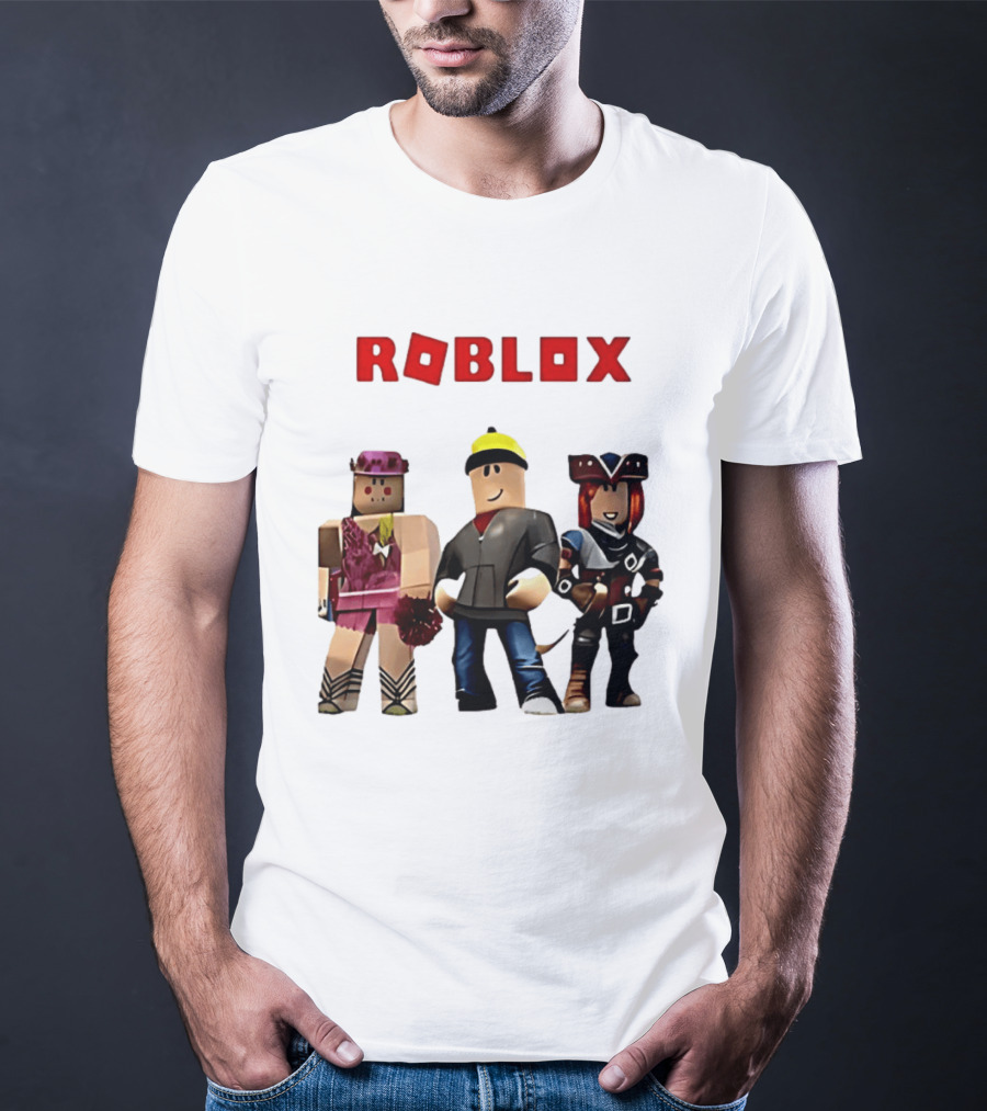 Roblox Cartoon Characters Game Adventure T-Shirt