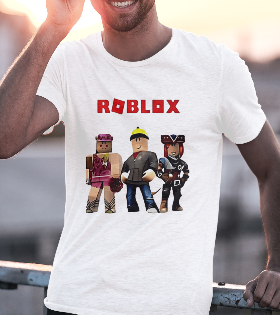 Roblox Cartoon Characters Game Adventure T-Shirt