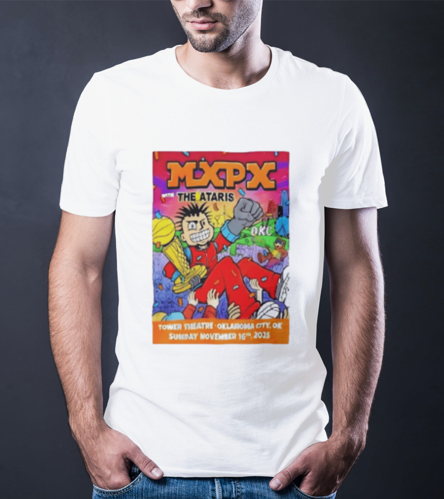 Mxpx With The Ataris Tower Theatre Oklahoma City November 16 2025 T-Shirt