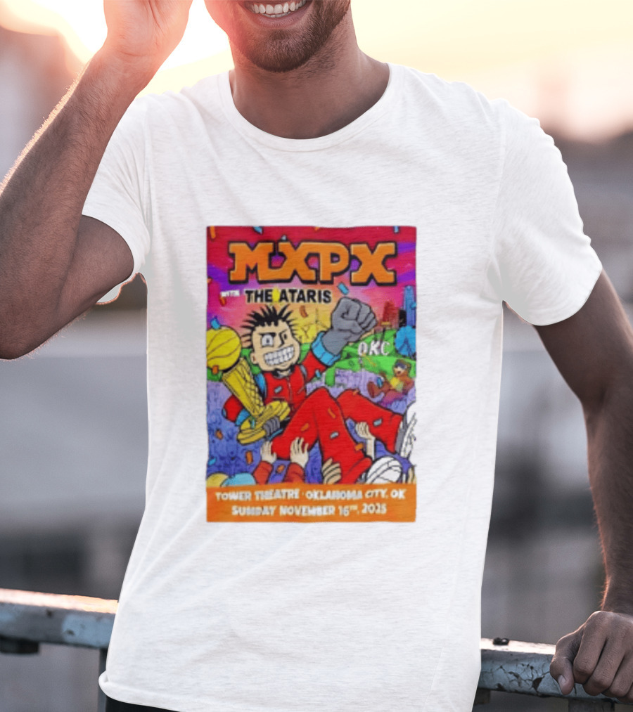 Mxpx With The Ataris Tower Theatre Oklahoma City November 16 2025 T-Shirt