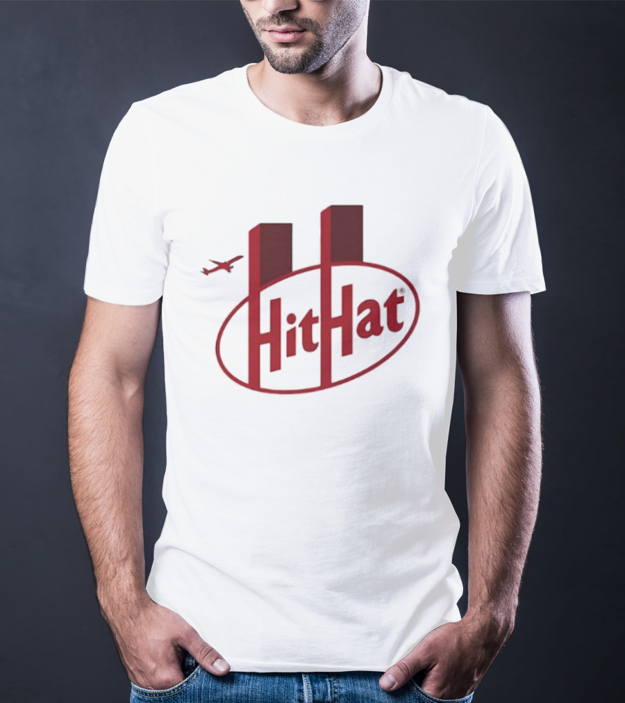 Hit Hat Twin Towers Incident Airplane T-Shirt