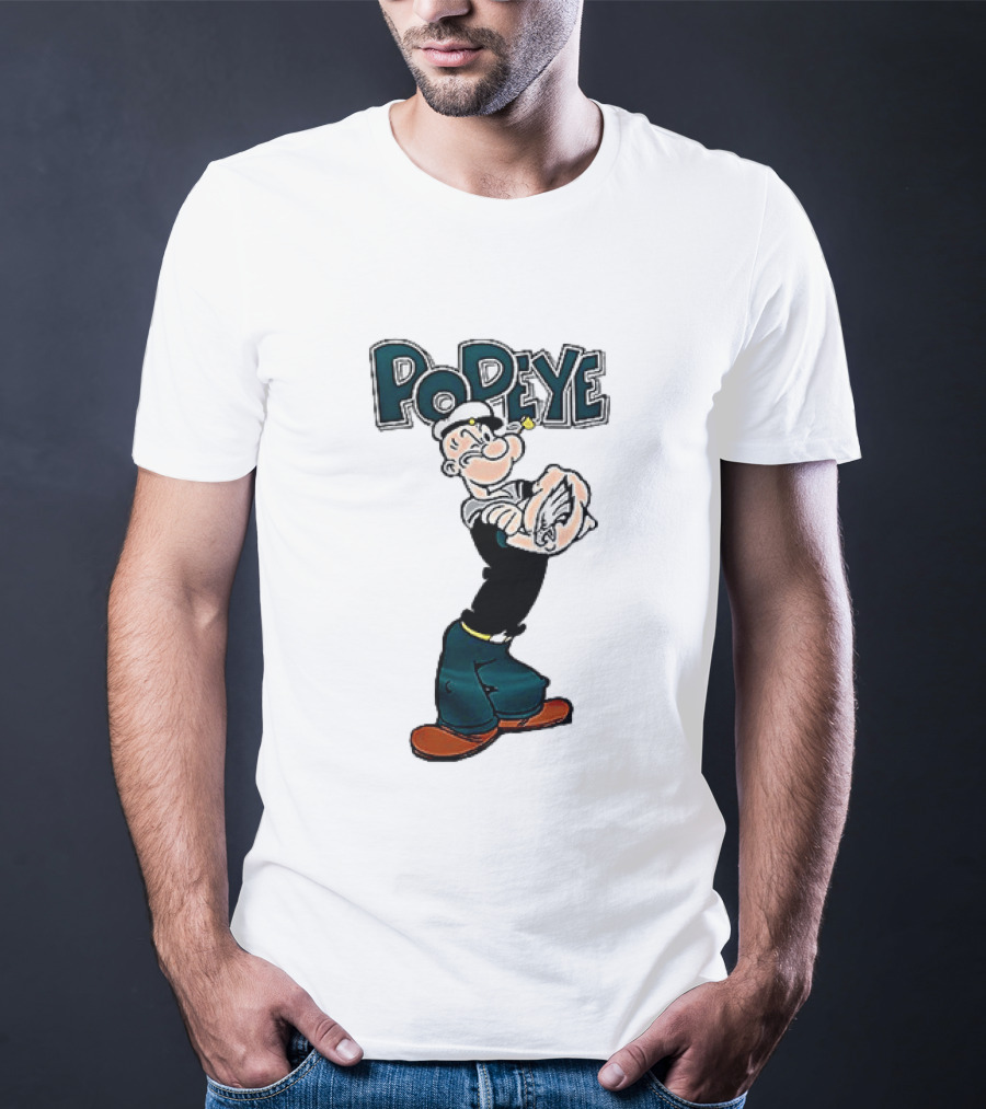 Philadelphia Eagles X Popeye I Yam What I Yam An Thats All I Yam T-Shirt